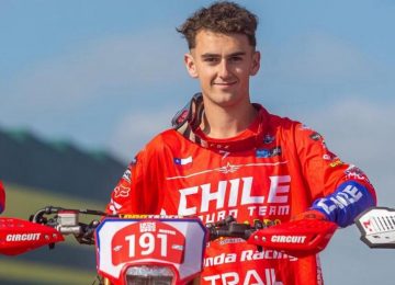 Joaquín Borgoño de Quillota en Mundial de Motos Enduro