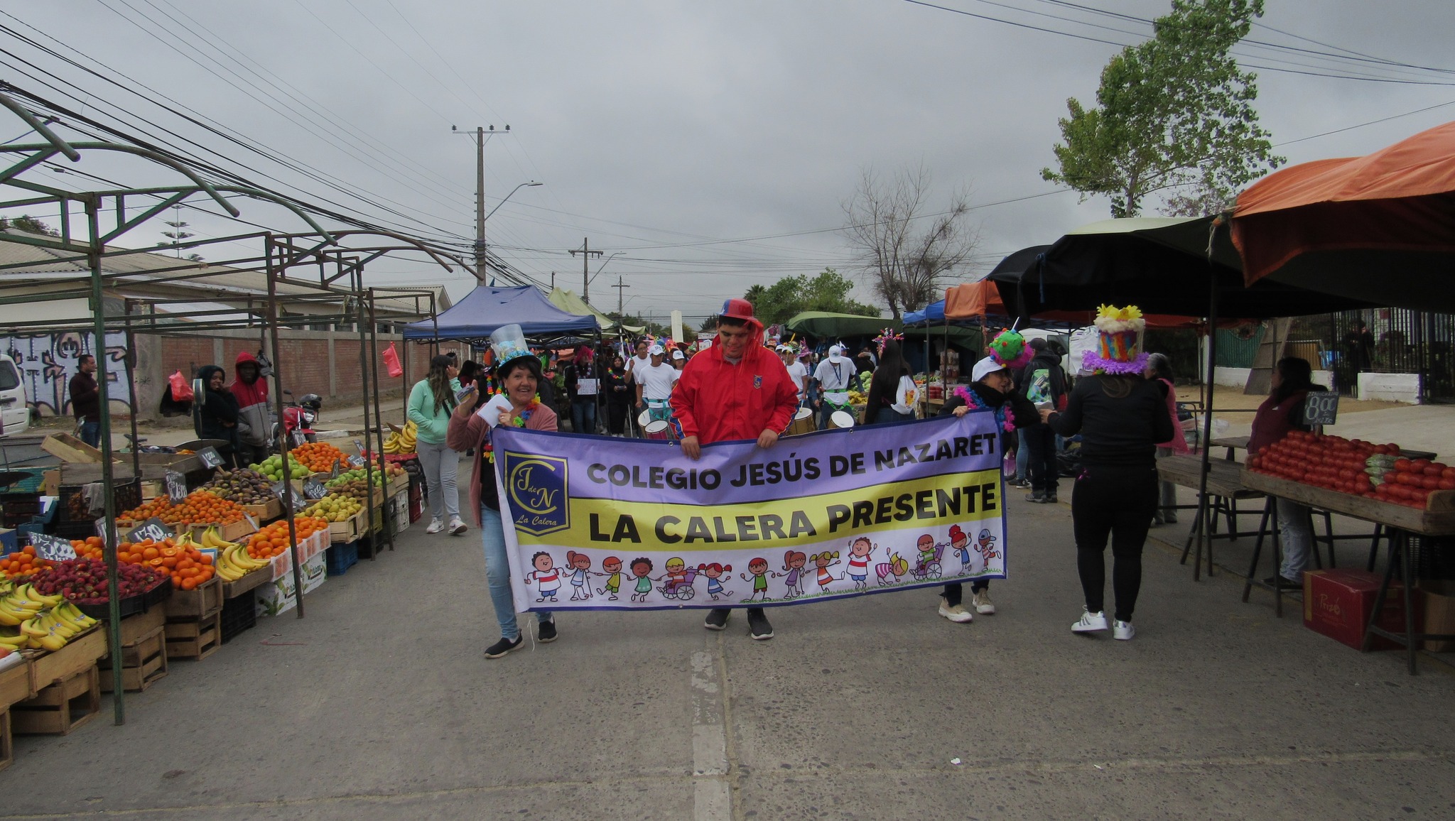 Escuela Jesús de Nazaret festejó sus 50 años en las calles de La Calera