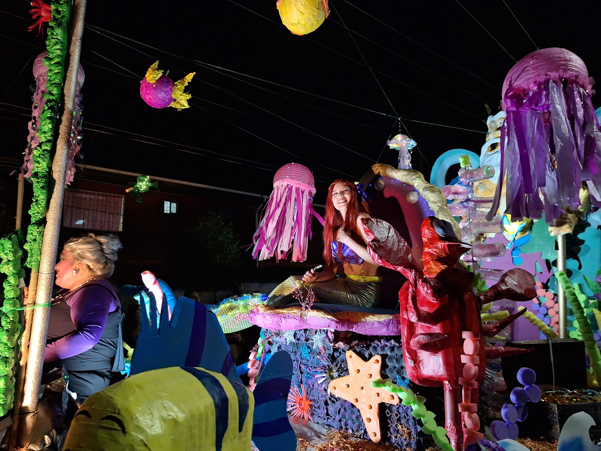 [FOTOS] La Cruz tuvo deslumbrante Desfile de Carros Alegóricos