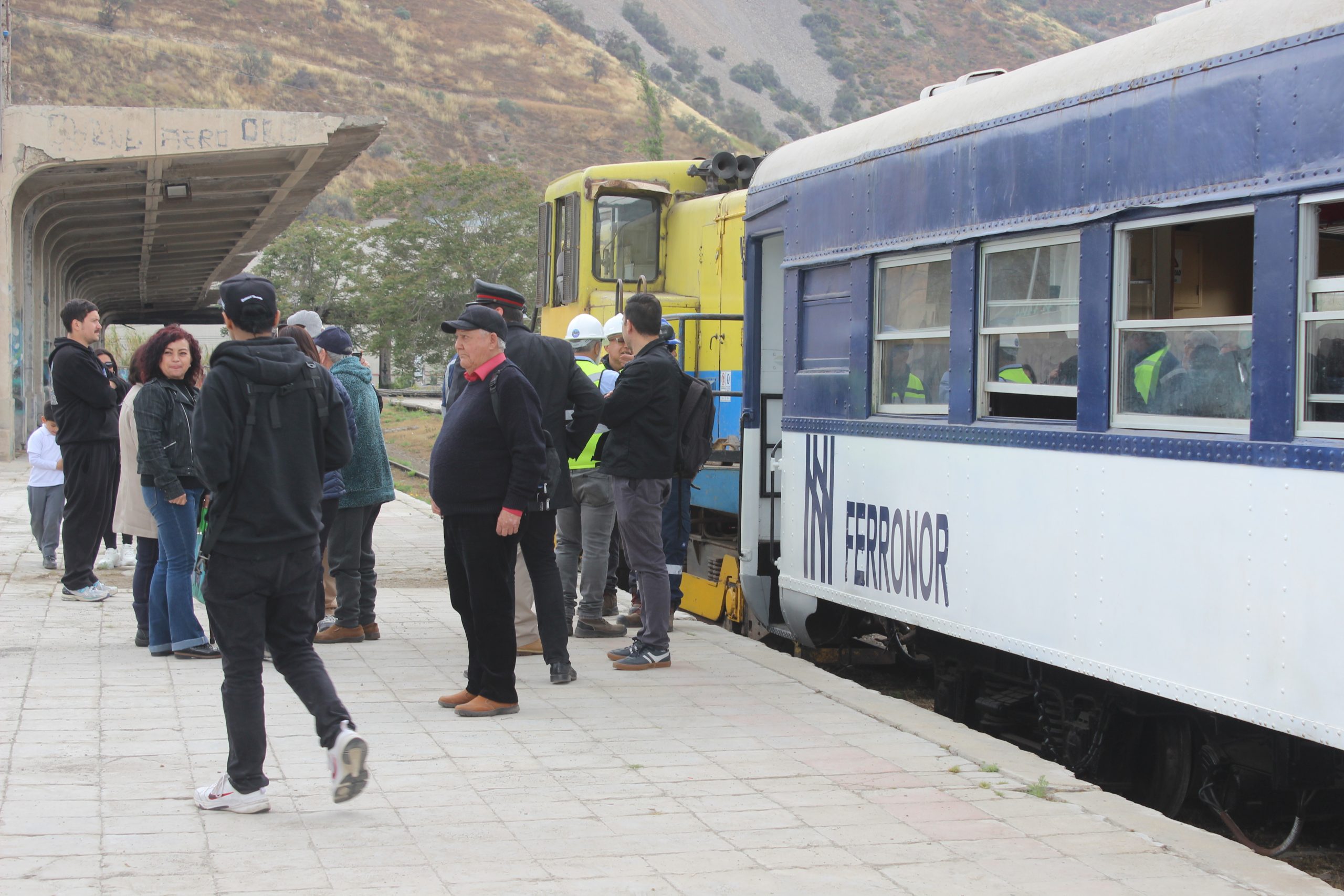 [FOTOS] Tren Calero estrenará servicio de viajes turísticos y patrimoniales