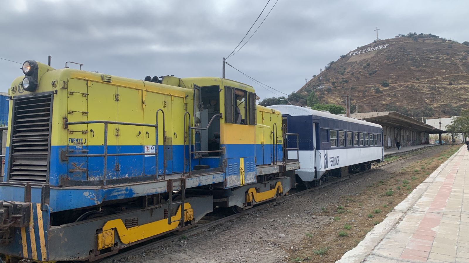 [FOTOS] Tren Calero estrenará servicio de viajes turísticos y patrimoniales