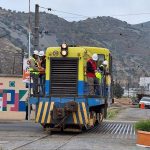 Tren Calero regresó para probar vías entre La Calera y El Melón