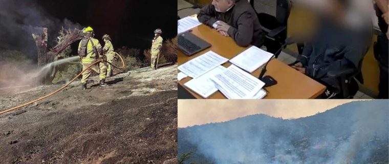 En libertad quedó vecino del Oasis La Campana, cuyo asado provocó un incendio forestal