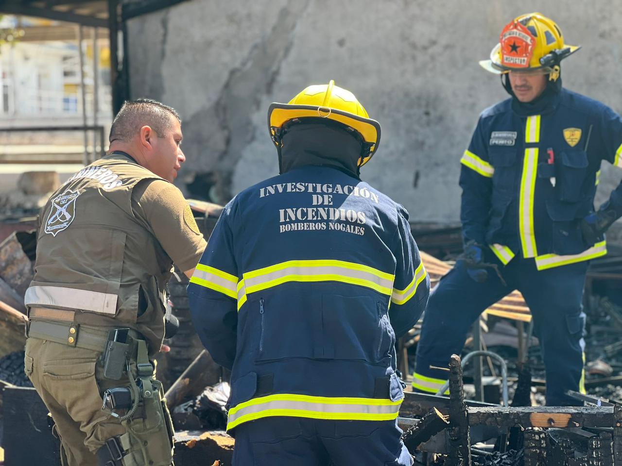 Incendio Liceo de Hijuelas 2024