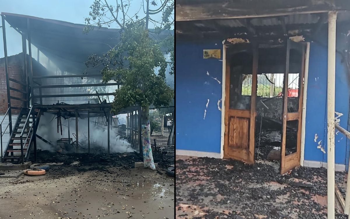 Incendio del Liceo de Hijuelas: el martes se podría formalizar al supuesto autor confeso