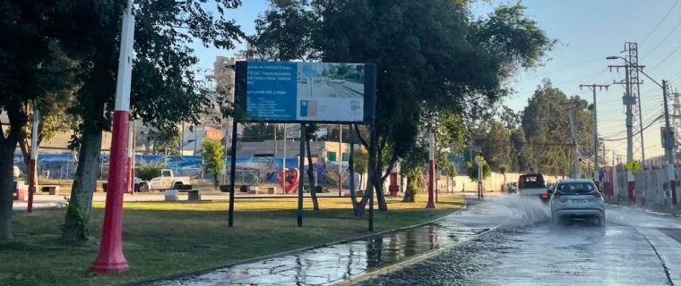 La Calera: Miles de hogares estuvieron sin agua potable por rotura de matriz