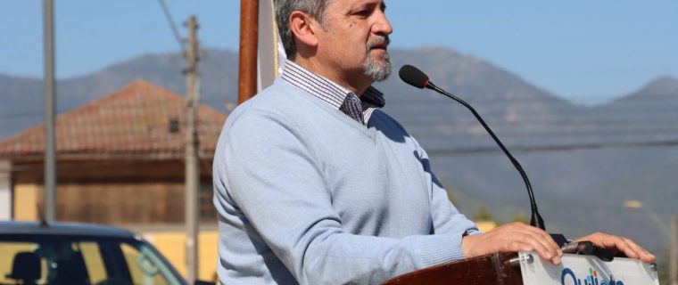 La función que asumirá el alcalde saliente de Quillota, Oscar Calderón