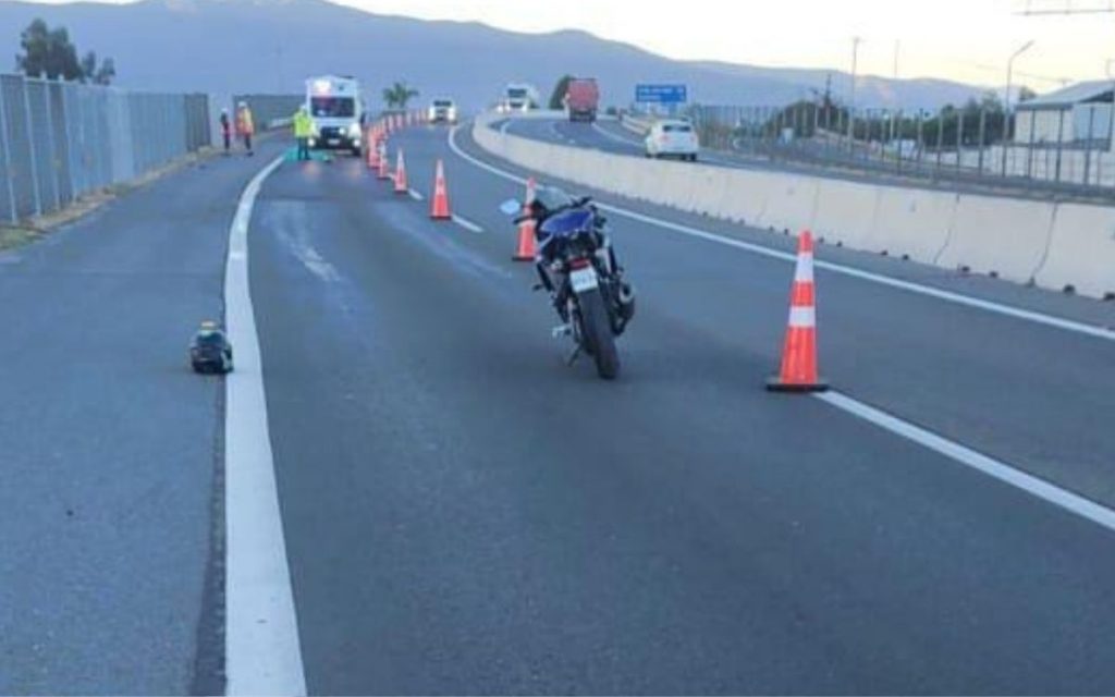 Motorista murió en accidente en la autopista entre Quillota y La Cruz