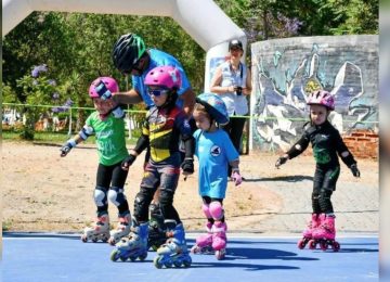 Primer Encuentro Formativo de Patinaje en Línea se realizó en Parque Municipal de La Calera