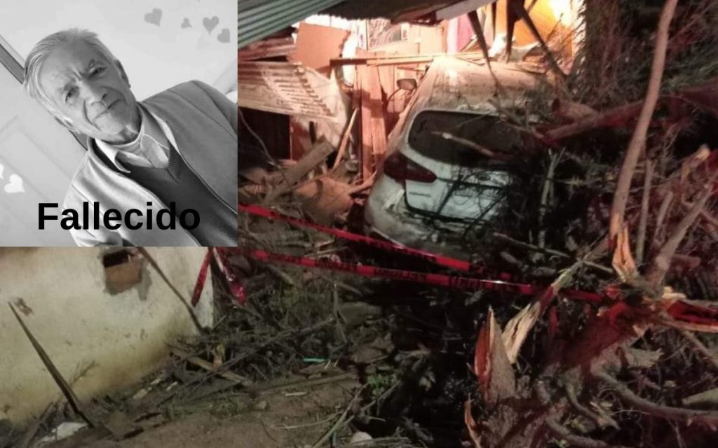 Quillota: Conductor ebrio chocó auto contra casa, dejando un fallecido