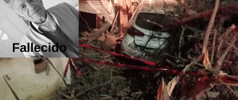 Quillota: Conductor ebrio chocó auto contra casa, dejando un fallecido