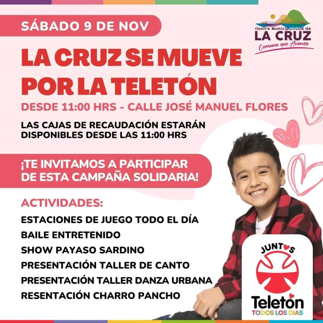 Teletón 2024 en La Cruz