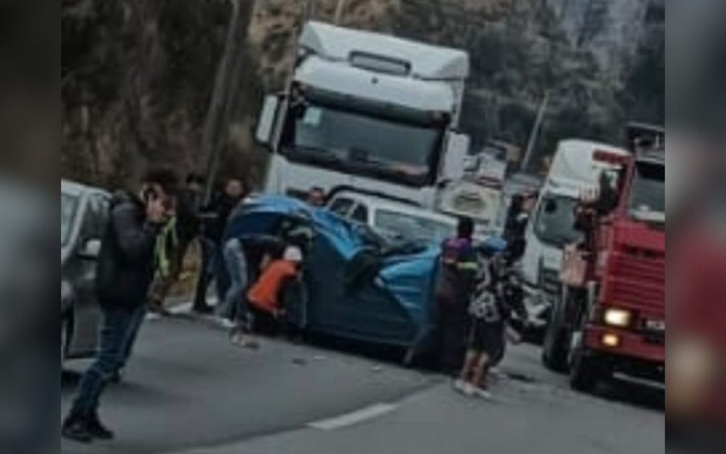 Un muerto deja accidente pasado el Túnel Los Gemelos en Viña