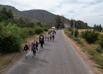 Más de 200 personas participaron en el simulacro de evacuación de los tranques de relaves de El Soldado