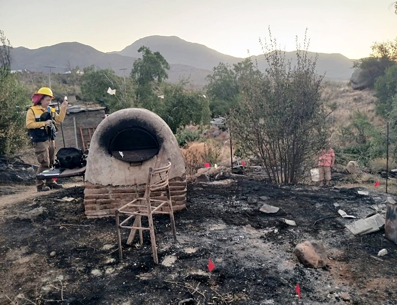 Fatal incendio en San Esteban se habría originado por el mal uso de un horno de barro