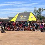 Quillota: Niños de la Escuela de Verano en San Pedro alucinaron con el motociclismo enduro