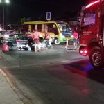 Colisión de alta energía de dos autos deja tres heridos en esta esquina de Quillota