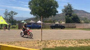 Quillota: Niños de la Escuela de Verano en San Pedro alucinaron con el motociclismo enduro