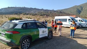 Incendio forestal en Mauco genera alerta roja en Quintero y Quillota