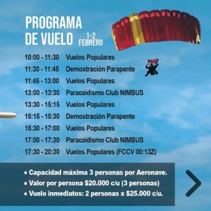 Primer Festival Aéreo de Quillota tendrá exhibiciones y demostraciones aéreas gratuitas