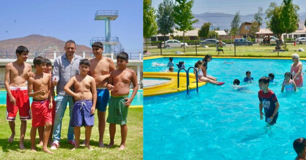 Piscina Municipal de La Calera reabrió con ticket de usuarios hasta para tres personas