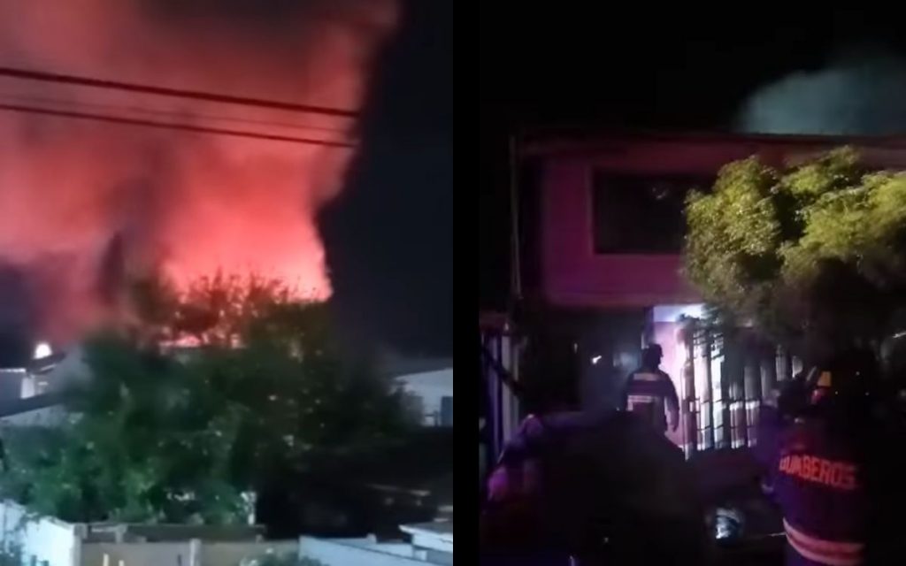 Un incendio consumió la vivienda de una familia calerana